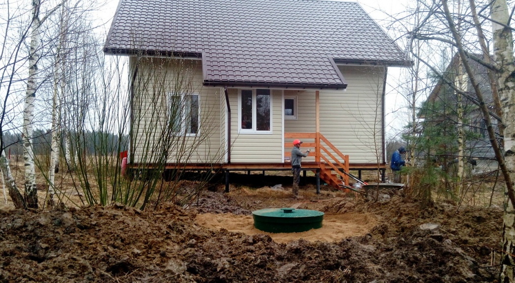 Септик из монолитного полипропилена