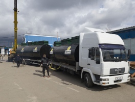 Доставка автономной канализации с завода