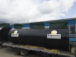 Доставка автономной канализации с завода