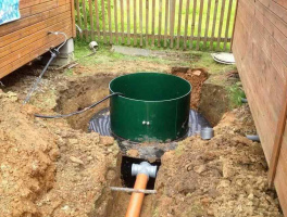 Установка септика на участке под ключ