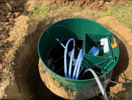 Установка септика на участке под ключ