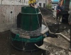 Подъем септика автокраном