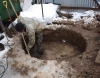 Весенний монтаж с грунтовыми водами