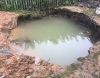 Глина с водой в деревне Прудцы
