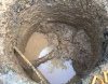 Глина с водой в деревне Прудцы