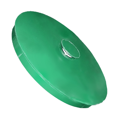 Зеленая крышка кессона