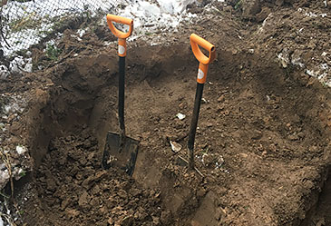 Минимальный размер котлована